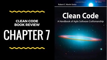 Clean code book review - chapter 7 - Error handling