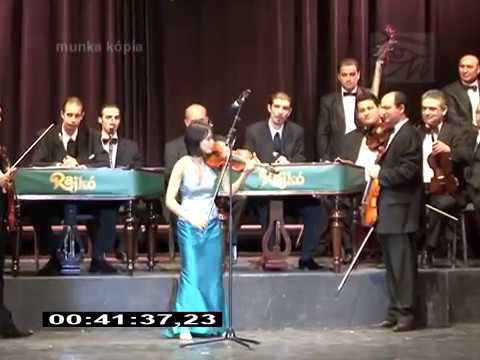 Lynn Kuo, violin with Rajko Band (Gypsy orchestra)...