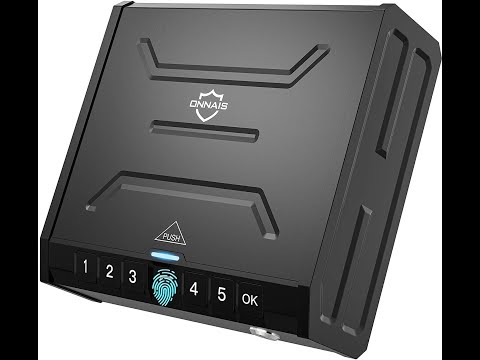 Onnais Biometric Pistol Safe