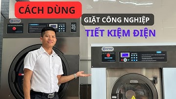 Những lưu ý khi sử dụng máy giặt sấy công nghiệp SpinZ đúng cách - máy giặt công nghiệp SPinZ 25kg