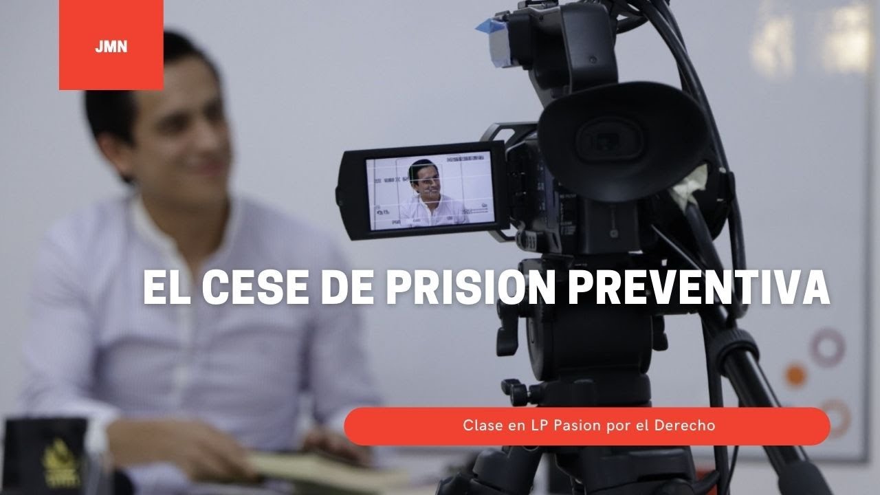 El cese de prisión preventiva - Jefferson Moreno