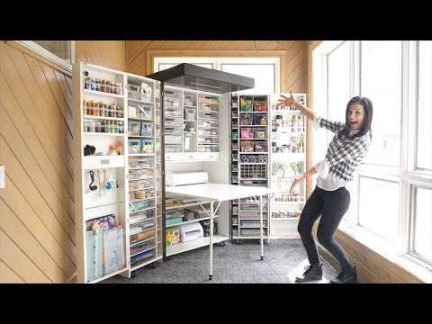  Dream Box Craft Storage Cabinet With Table