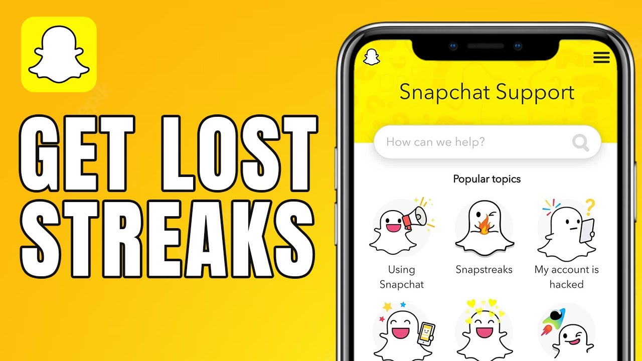 How To Get Lost Streaks Back on Snapchat (2023) Recover Streak YouTube