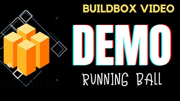 Demo Game Buildbox || "Running Ball"