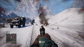 Far Cry 4 map editor,my map Ice harbor outpost 2,PC gameplay