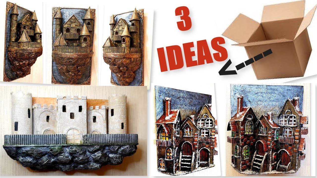 DIY/ 3 Best Ideas of Cardboard/Best Out Of Waste - YouTube