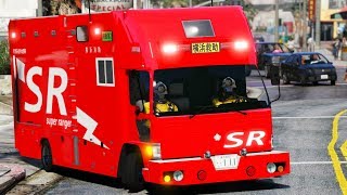 【GTA5】スーパーレンジャーSRついに登場！横浜市消防局特別高度救助部隊がロスサントスで消火活動する！｜消防士になる#9 screenshot 3