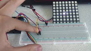 Demo Arduino LED Matrix Cursor