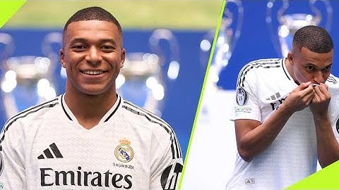 #PRÉSENTATION OFFICIELLE  DE KYLIAN MBAPPE AU RÉAL MADRID