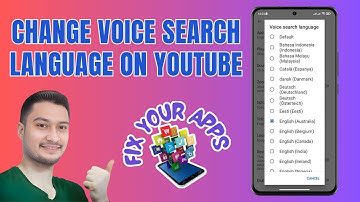 How to Change the Voice Search Language on YouTube