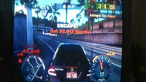 NFS Undercover Wanted: Bounty Race 2