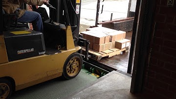 End Loading Below Dock with Kelley aFX-S Dock Leveler