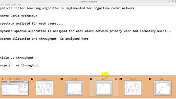 spectrum analysing in cognitive radio network||ieee 2017 signal processing projects at bangalore