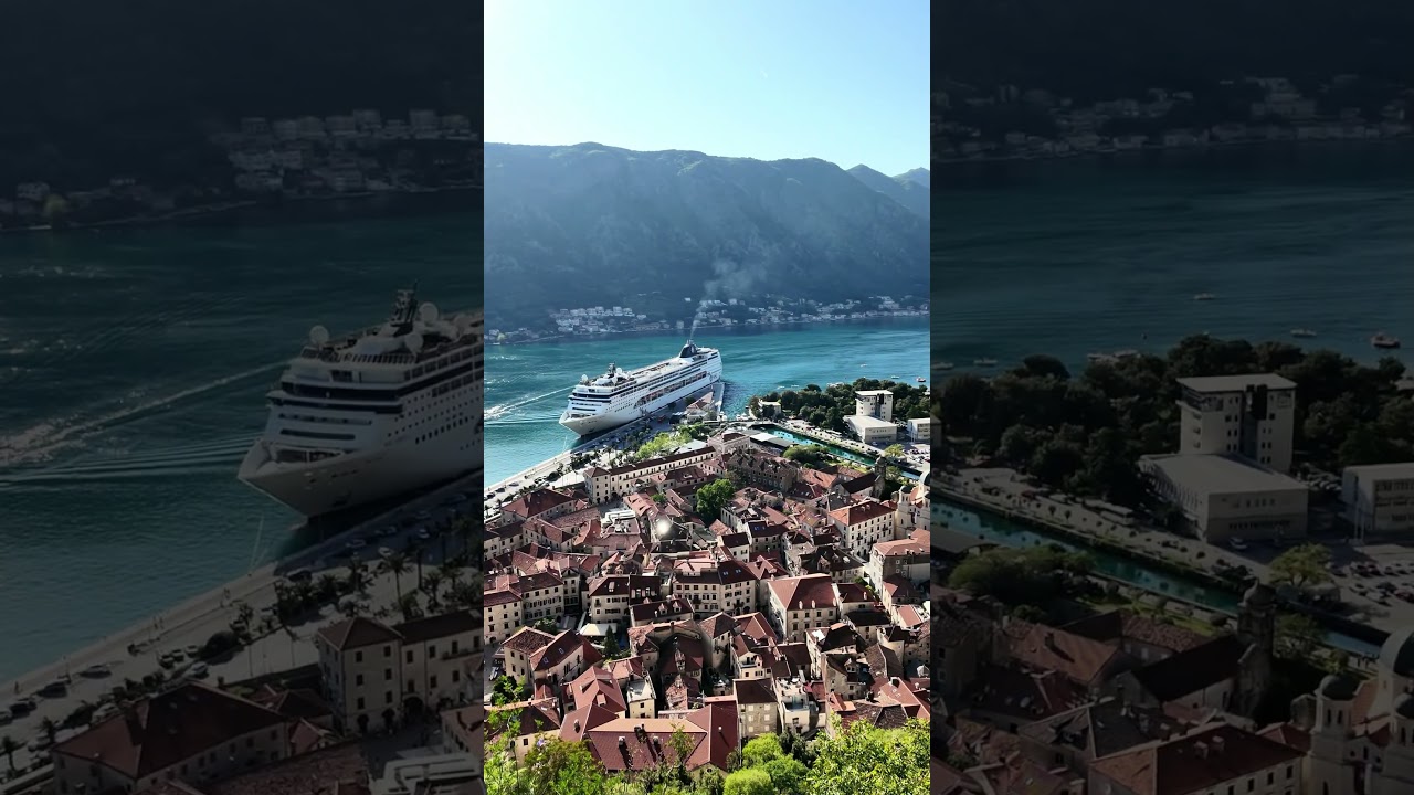 More amazing views from Kotor! #kotor #montenegro #msccruises #msclirica #shorts
