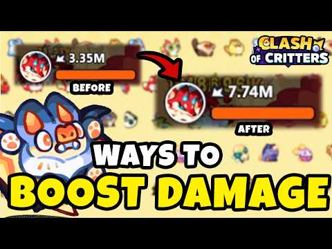 How to Boost Tatari Damage FAST | Beginner Tips | (Clash Of Critters)