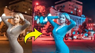 Professional Color Correction | Color Effect |  Photo Editing Tutorial in Photoshop screenshot 1