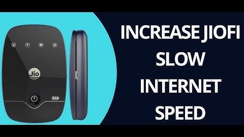Increase JioFi speed 100% working method