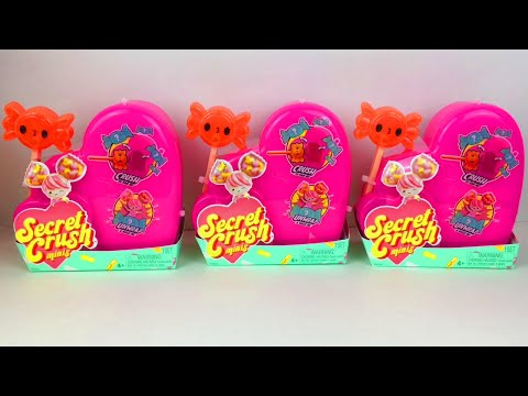 Secret Crush Mini Dolls Candy Cake Ice Cream Sweet Treat Kawaii Dolls Unboxing