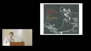 Daniel G. Williams: Paul Robeson and Wales: Towards a Particularist Universalism