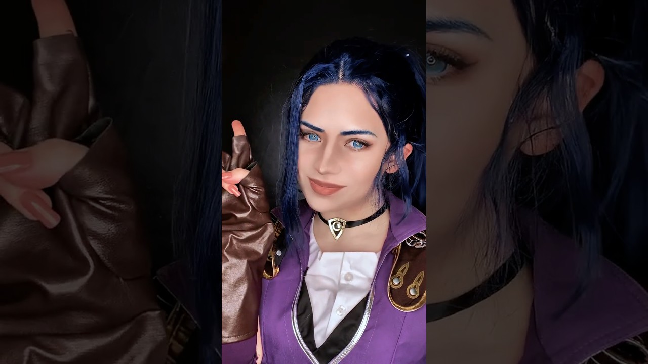 The greatest of all time 💅 | Caitlyn Kiramman #cosplay | Arcane #arcane #shorts #caitlyn