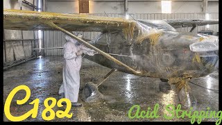 Cessna 182 Paint Removal