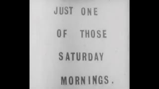 Just One of Those Saturday Mornings: An amateur drama and historic film (version 2)