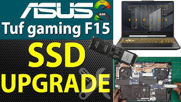 Hoe je de opslag (SSD/HDD) van je Asus Tuf Gaming F15 FX506H laptop kunt upgraden💻