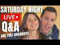 🔴 Saturday Night LIVE Giveaway & Q&A