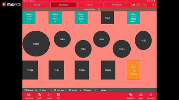 Table Service POS System - iTab POS