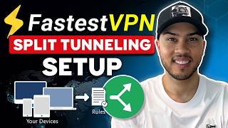 FastestVPN Split Tunneling Setup: Keep Local Apps Off the VPN