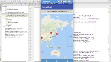 Android Web Tutorials 2- Fetching Contacts from Server and Google Map Location 2/2