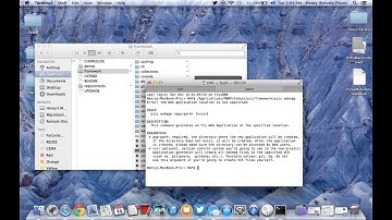 Instalar Yii Framework php y crear primera aplicación MAC