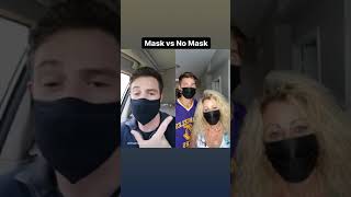 Mask VS No Mask Hot or Not? #comedy #funny #shorts