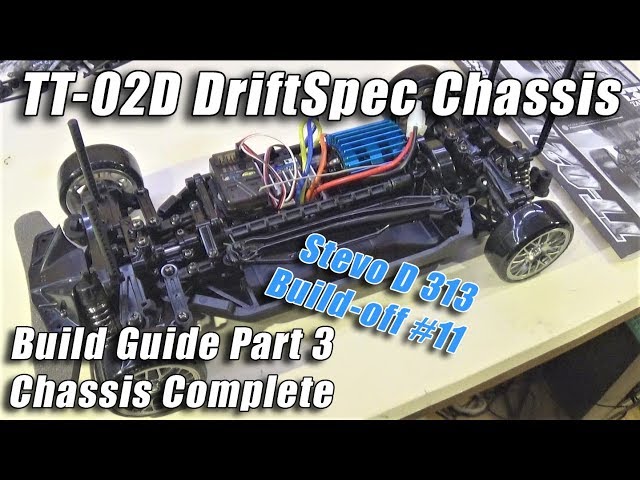 Tamiya 1/10 Electric RC Car Series No.584 TT-02D Drift Spec Chassis Kit  58584