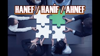Hanif Hanef Ahnef