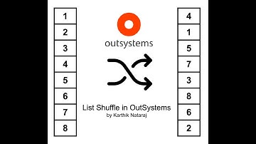 How to shuffle list using Client action in OutSystems reactive web app