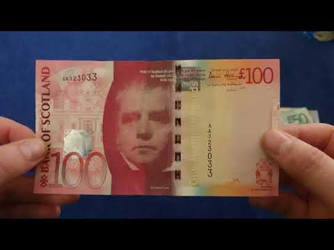 Bank of Scotland - Bridge Series Banknotes - YouTube