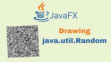 JavaFX and Scene Builder - IntelliJ: Drawing Randomness