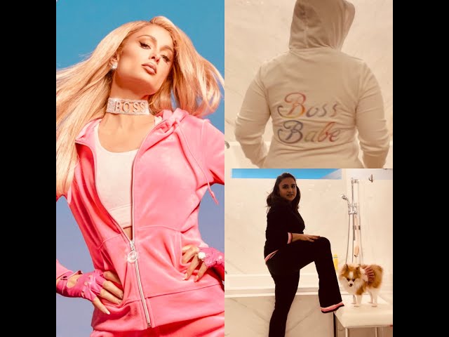 Paris Hilton Drops Her New Collection Of Iconic Tracksuits 