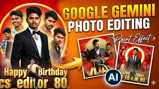 Google Gemini Birthday Photo Editing Prompts | Happy Birthday Photo Editing Gemini Prompts screenshot 2