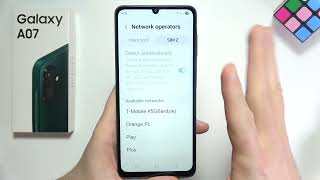 Samsung A07: How to Select Network Operators Manually