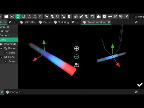 WeightPainter, Armature Editor... O Novo editor de ossos e esqueletos da ITsMagic.