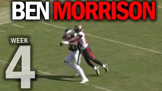 Benjamin Morrison Snaps vs Eagles Highlights (Good & Bad) | Week 4 NFL 2025