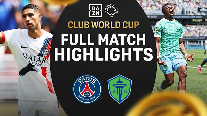 PSG Power Past Sounders 2-0 | 2025 Club World Cup Highlights