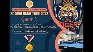 BÁN KẾT 1 | 3C MINI GAME TP THỦ ĐỨC - CLB BIDA TIGER | NGỌC SƠN vs ĐĂNG PHÚ screenshot 1