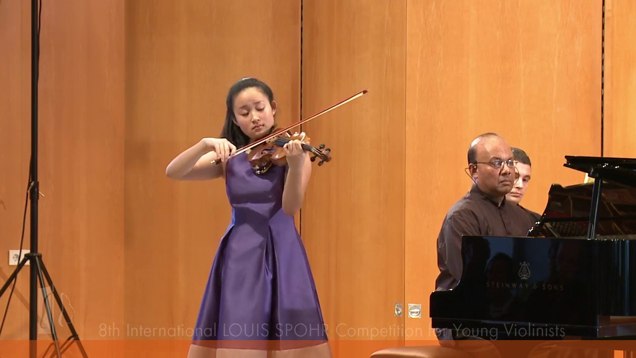 Wieniawski Violin Concerto No 2-1st movement-Spohr Competition