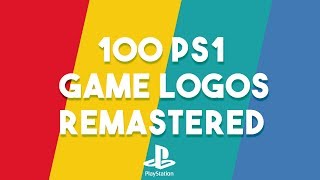 100 Ps1 Logos Remastered