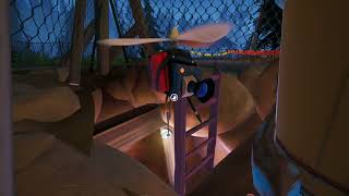 Glitched under the map, Hello neighbor school DLC