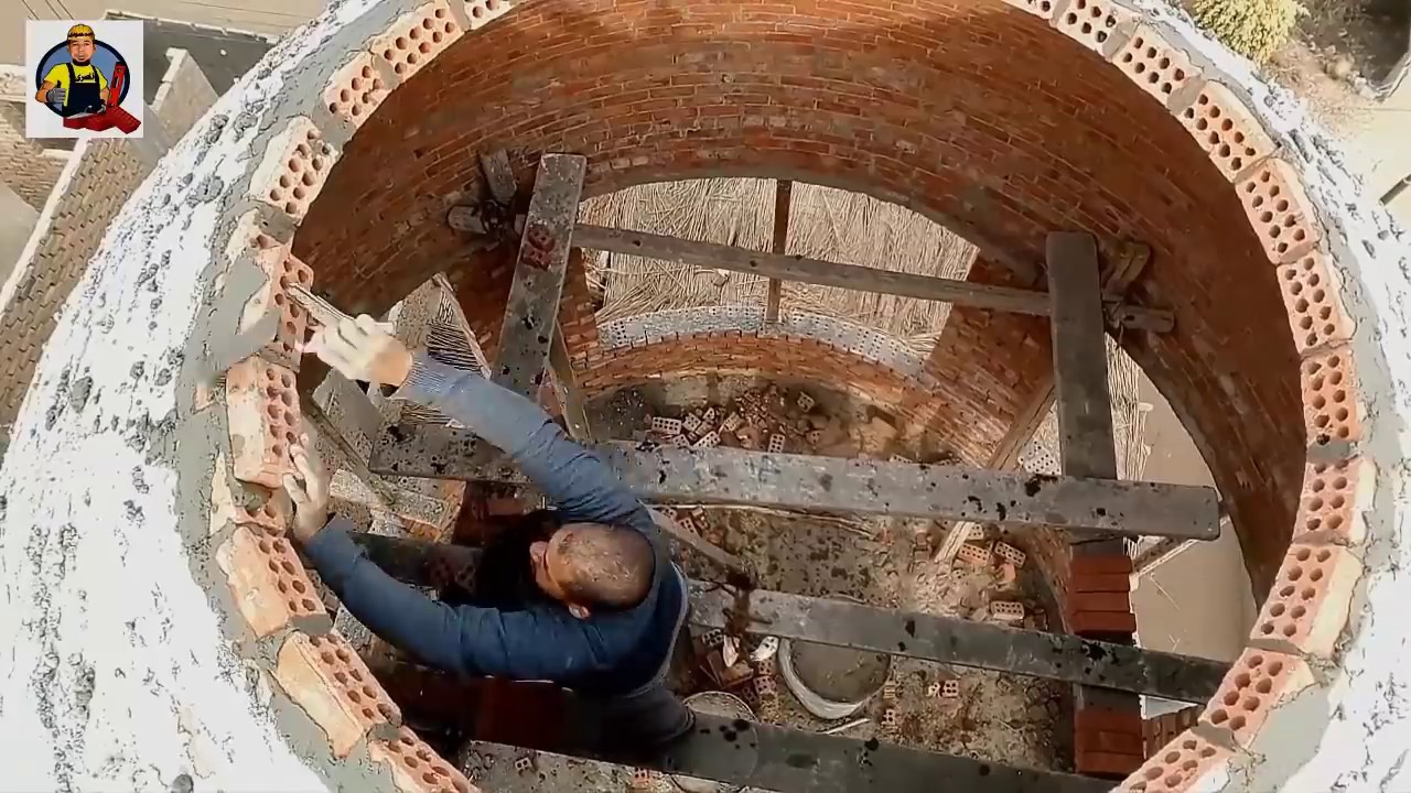 Строительство самого профессионального здания исламского купола \ последняя часть