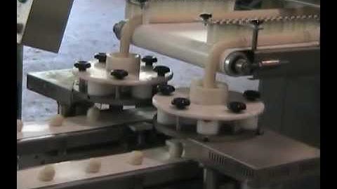 Automatic Encrusting and Moulding Machine EM500; enquiry@lianhuat.com